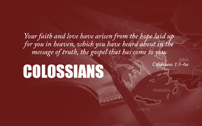 Introducing Colossians Study